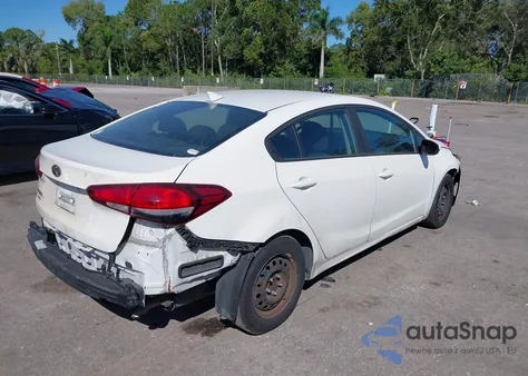 2017 Kia Forte Lx from USA, damaged, VIN 3KPFK4A75HE120273
